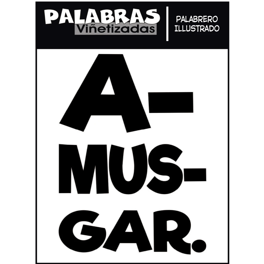 Amusgar - Palabras Viñetizadas