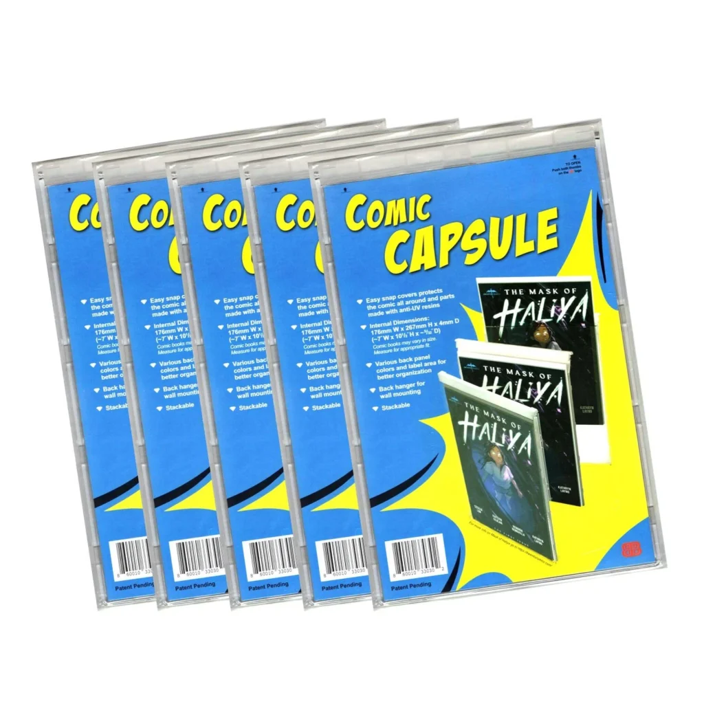 Comic Capsule: 5 Pack-Clear Version