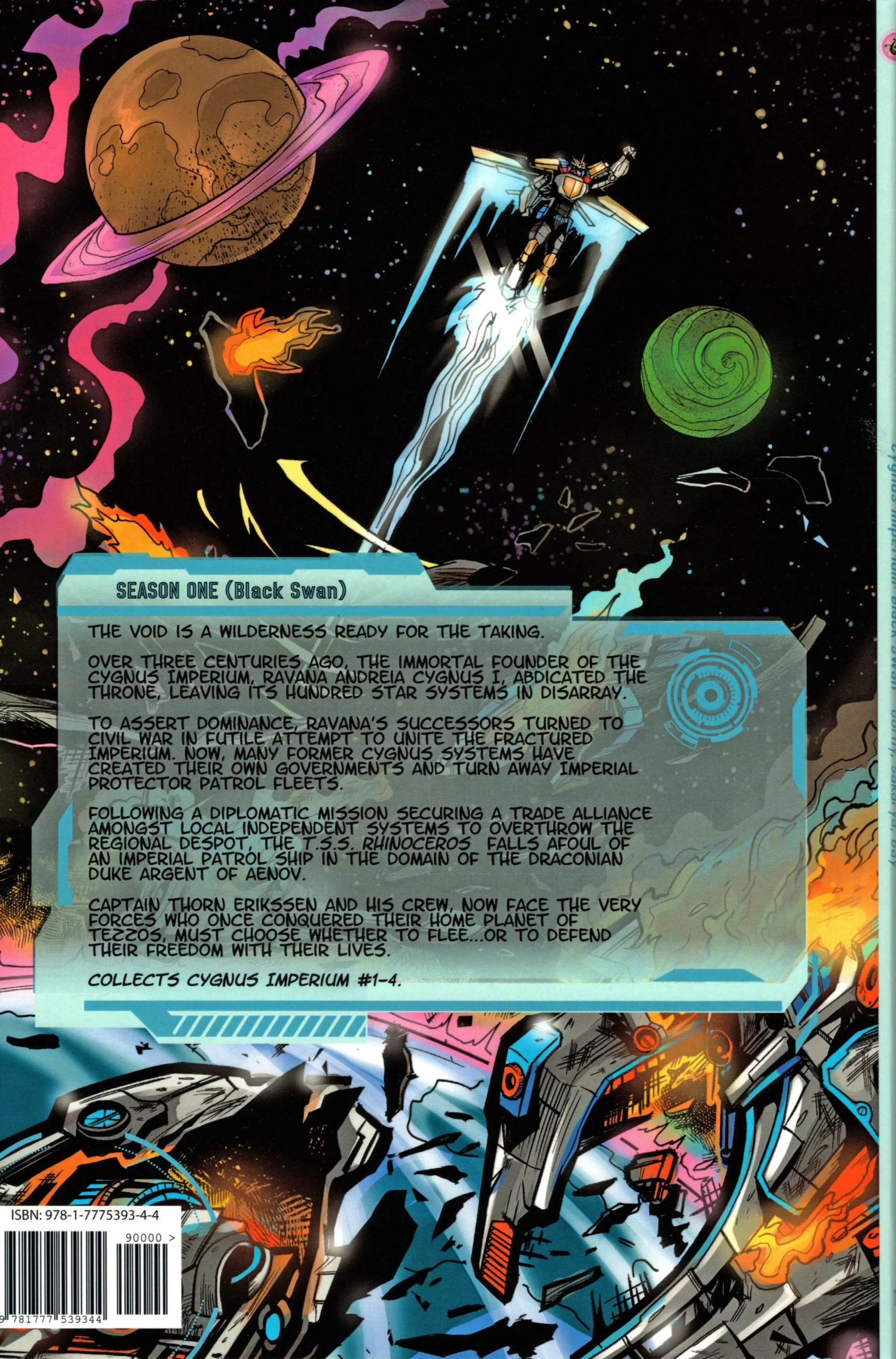 Cygnus Imperium: Black Swan - Season 1 TPB Gold Foil Edition - Image 2
