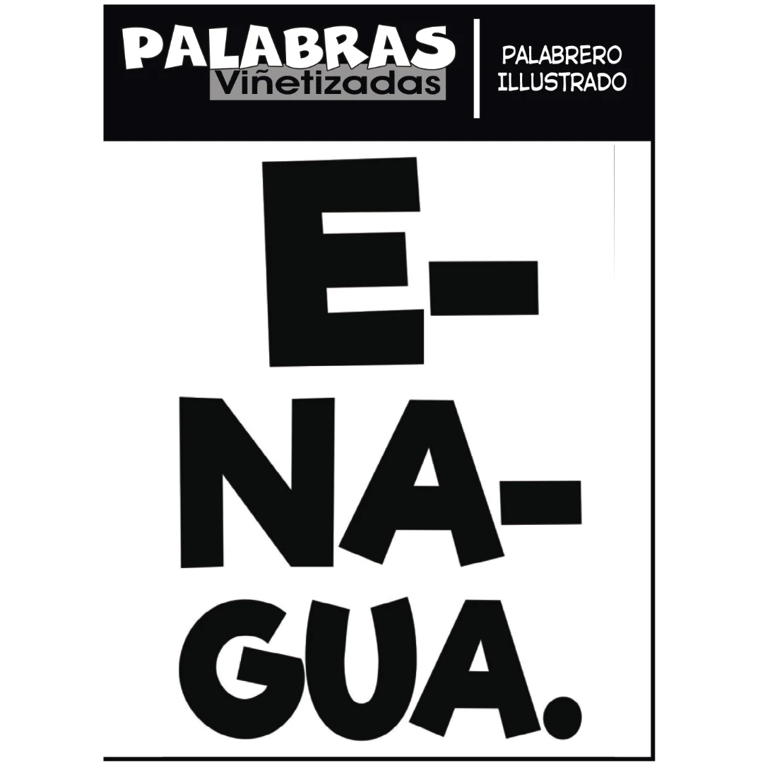 Enagua - Palabras Viñetizadas