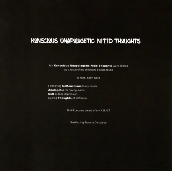 K.U.N.T. : Nevah Judge a Book By Dee Covah - Image 2