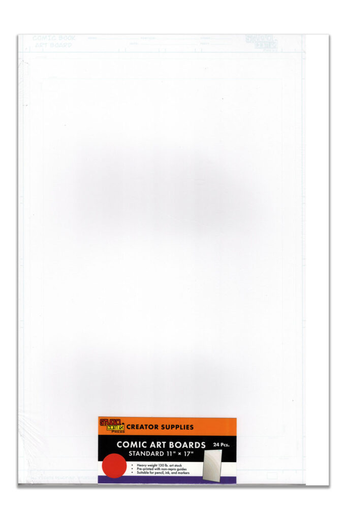 Standard Comic Art Board Pack