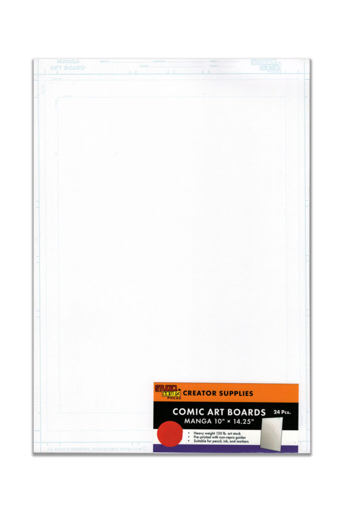 Manga Comic Art Board Pack