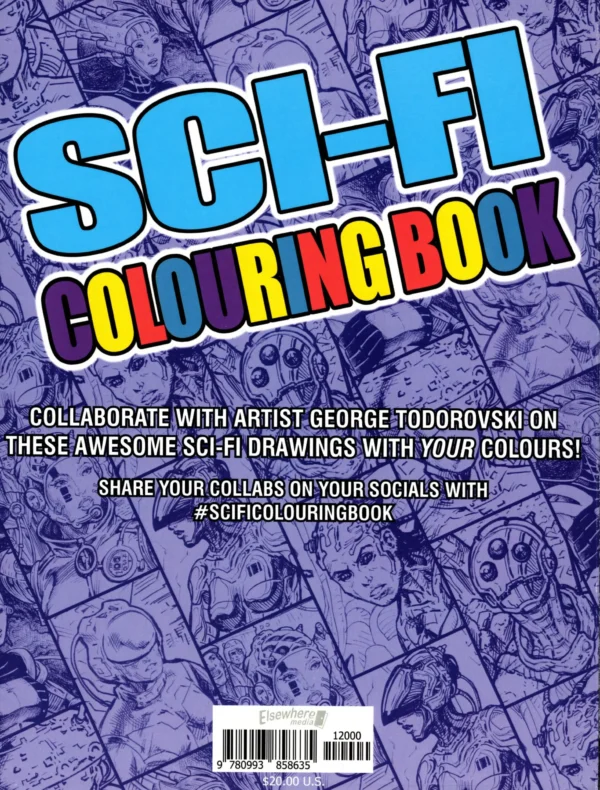 Sci-Fi Colouring Book - Image 2
