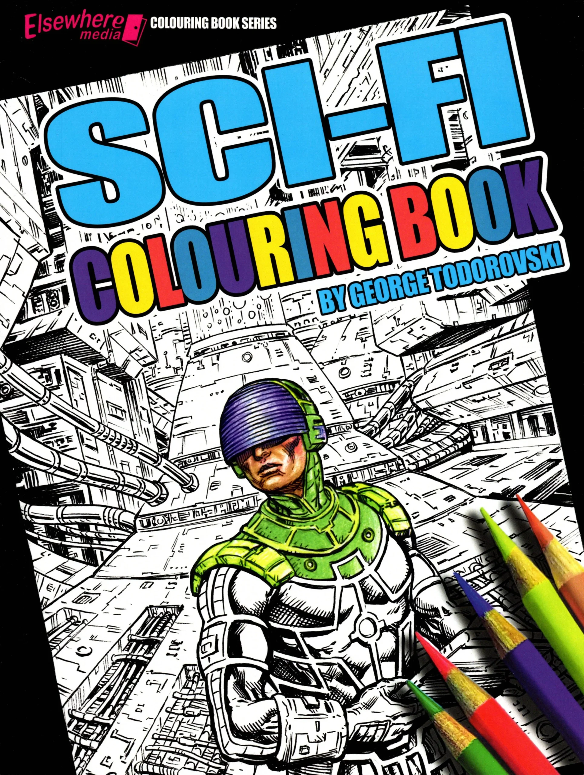 Sci-Fi Colouring Book