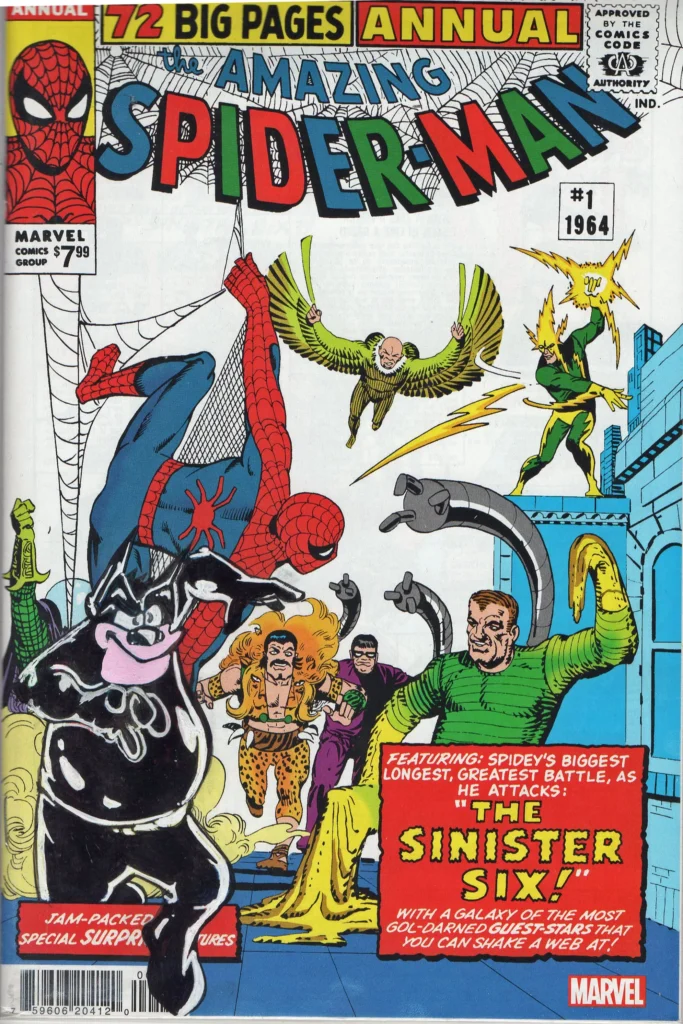 Amazing Spider-Man Annual #1- With Original Artwork
