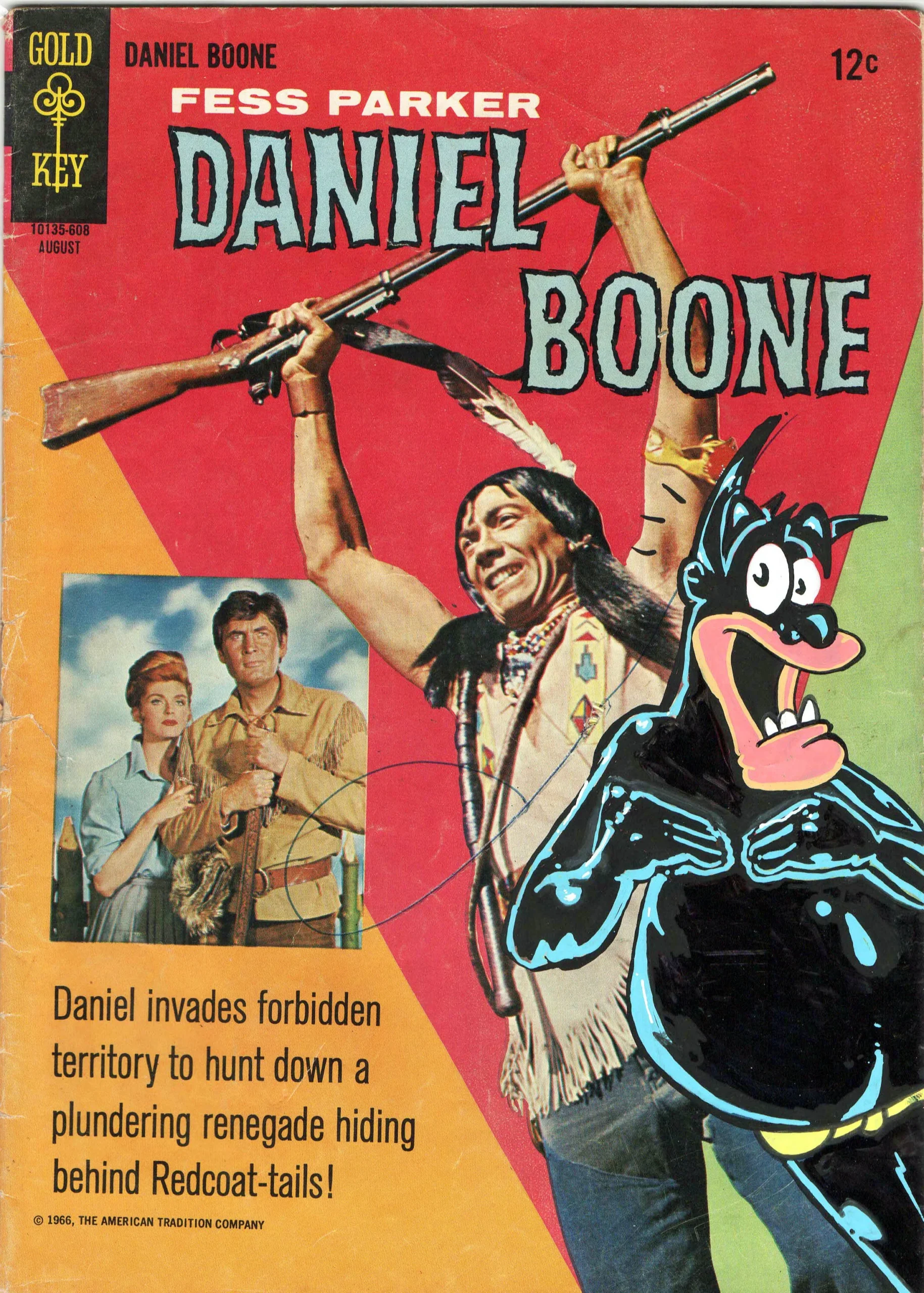 Daniel Boone #6-With Original Artwork