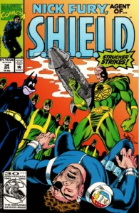 Nick Fury, Agent of Shield #34 - with original artwork