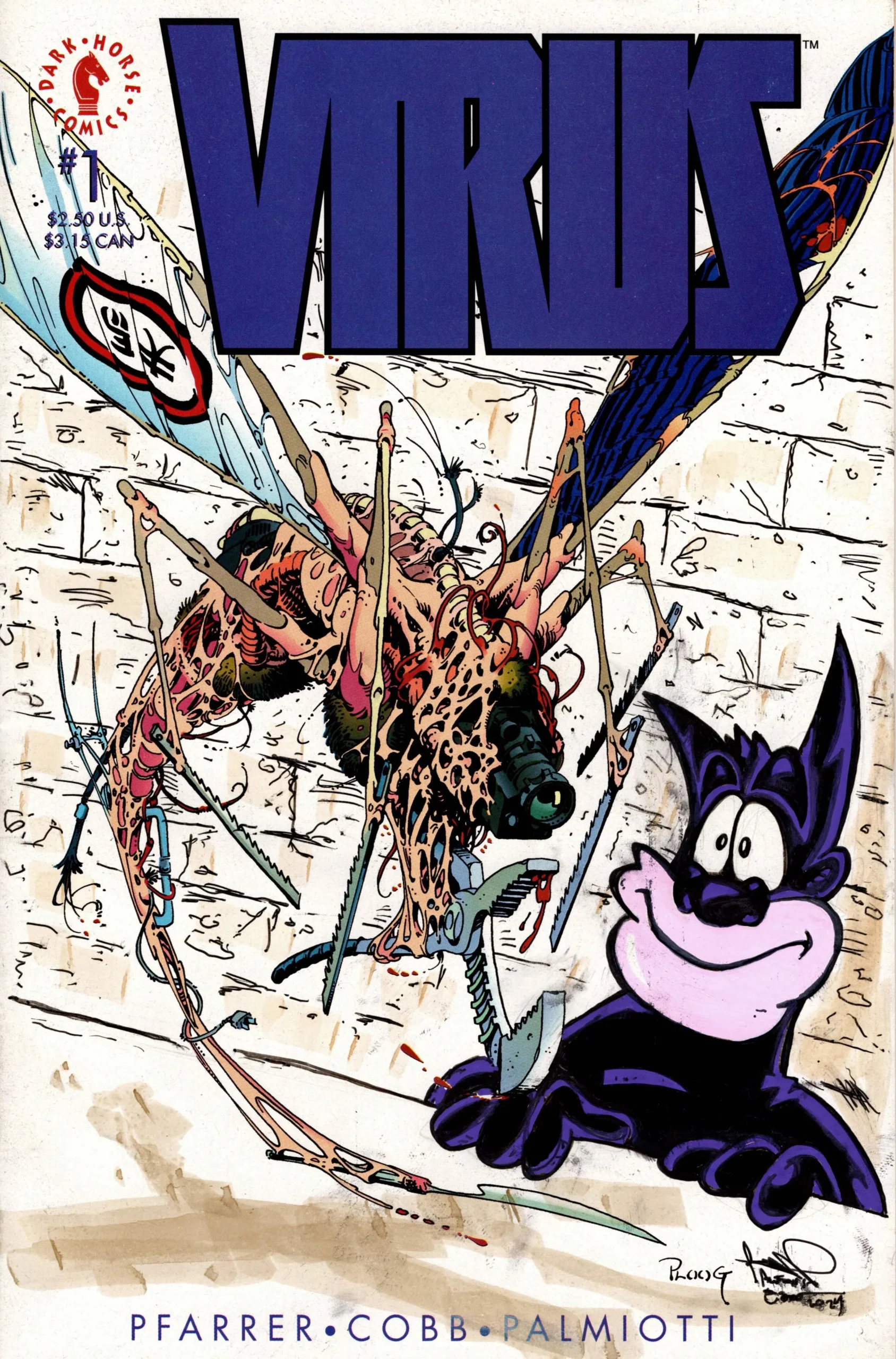 Virus #1 - With original artwork
