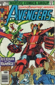 The Avengers #198-With Original Artwork