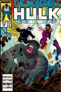 The Incredible Hulk # 338 - With original artwork