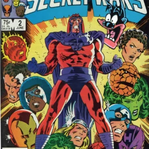 Spiked-secretwarscopy-3 Marvel Super Heroes: Secret Wars #2-With Original Artwork