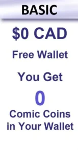 Comic Coin Wallet- Basic