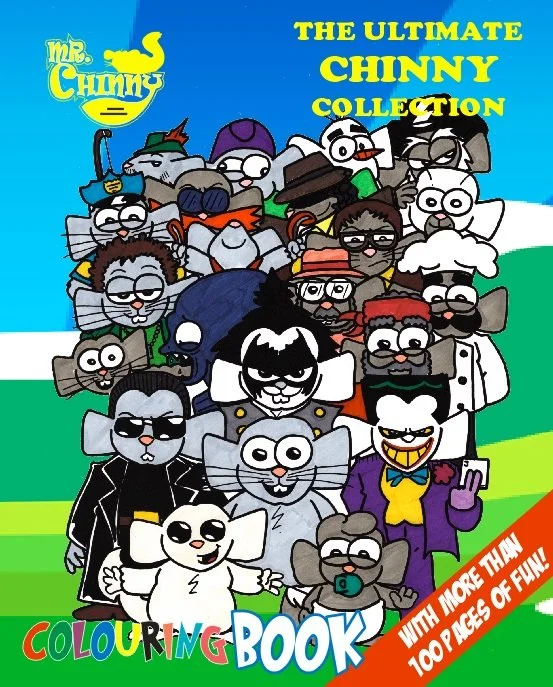 The Ultimate Chinny Collection Colouring Book