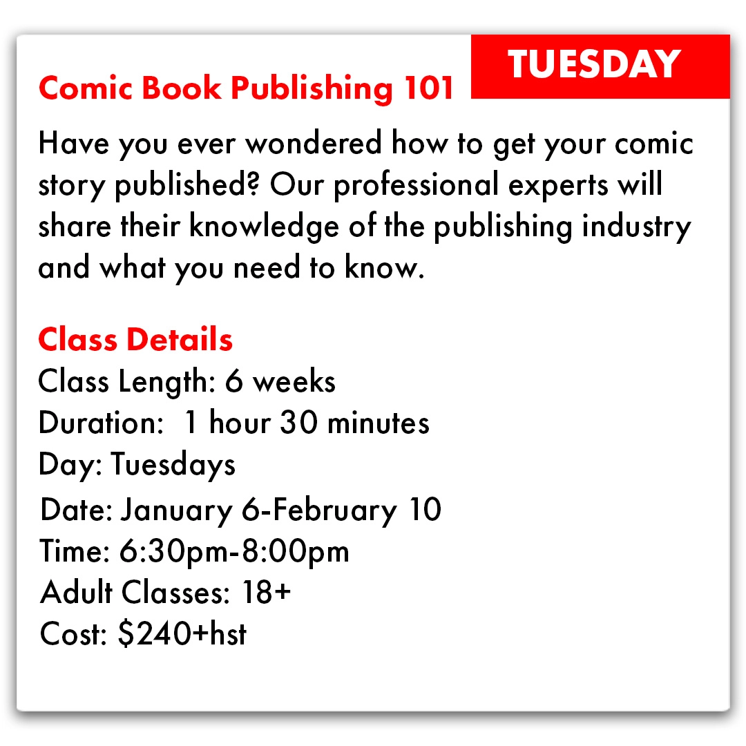 Comic Book Publishing 101