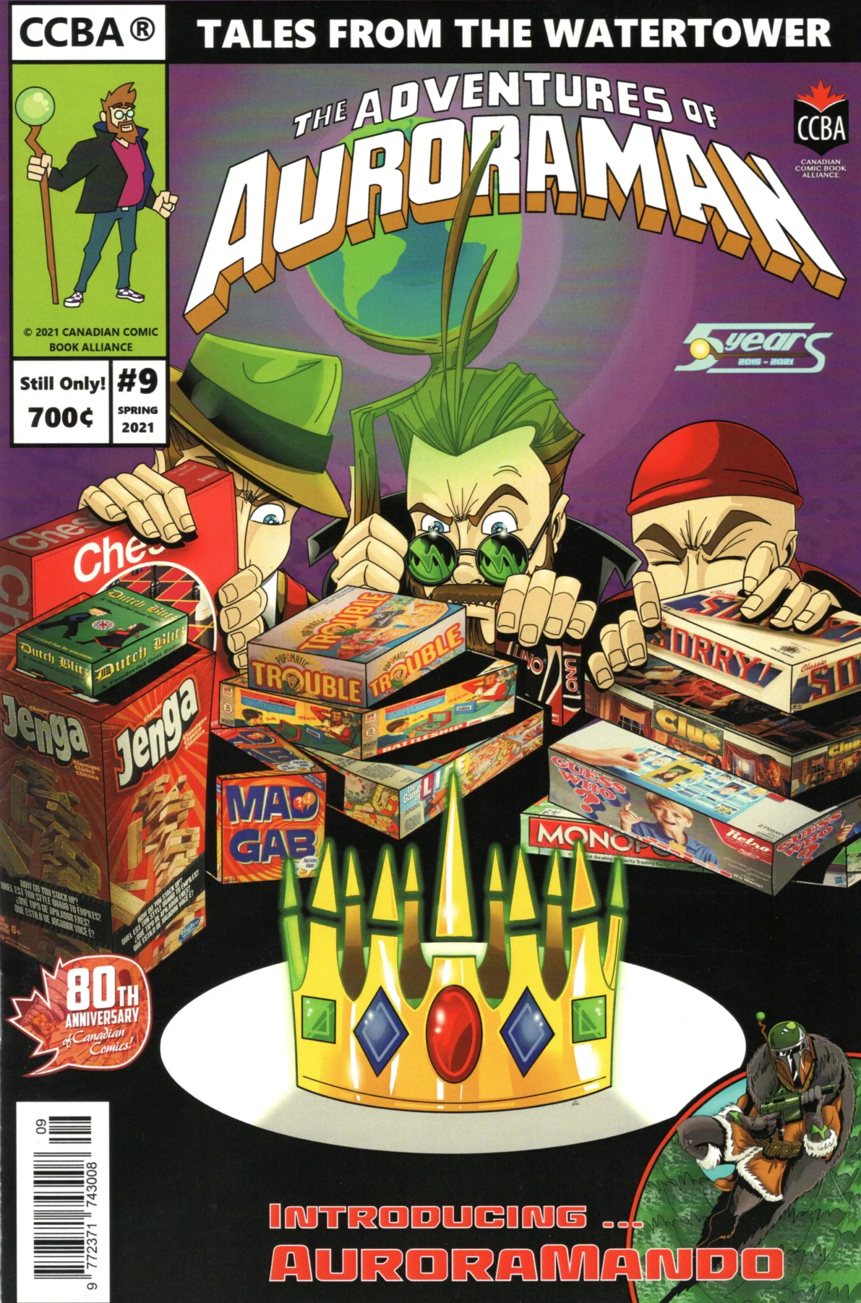 The Adventures of Auroraman: Tales from the Watertower #9