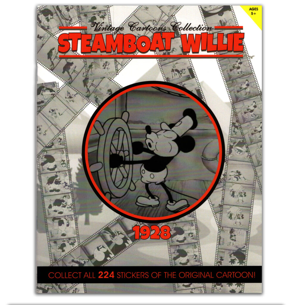 Steamboat Willie Sticker Album